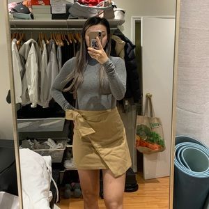 Aritzia Wrap Front Skirt